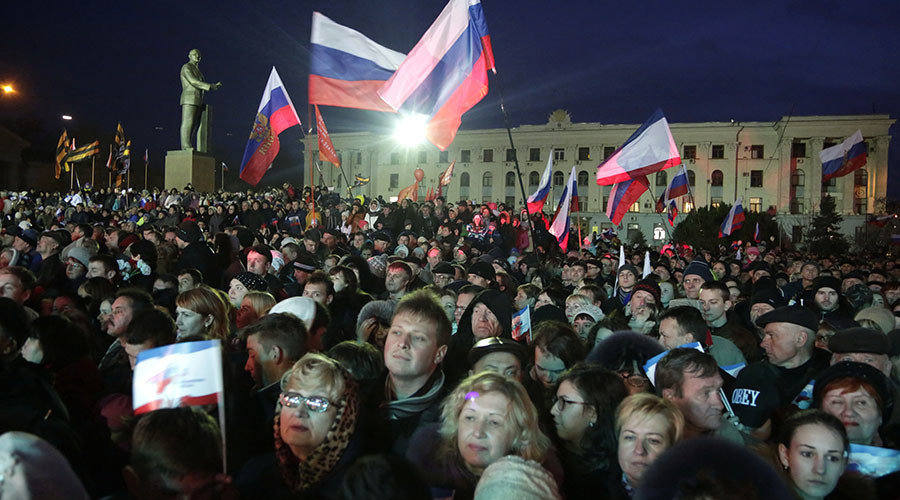 festive events dedicated to the second anniversary of Crimea reuniting with Russia