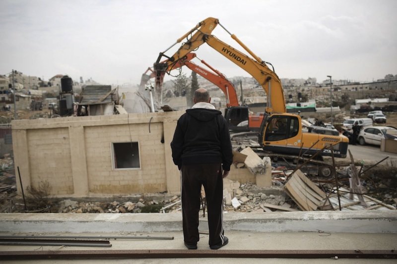 Click to enlarge Israeli demolition