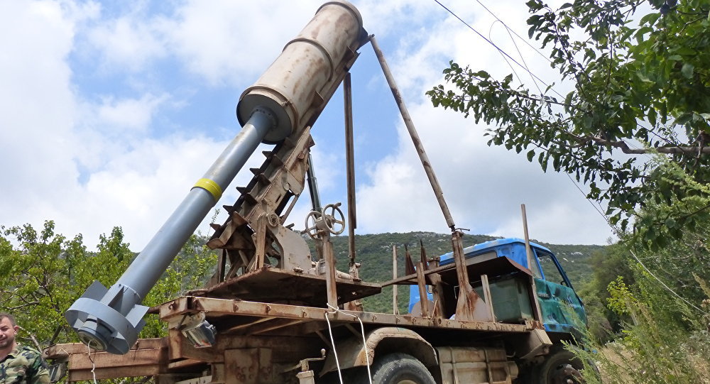 Syrian rebel truck