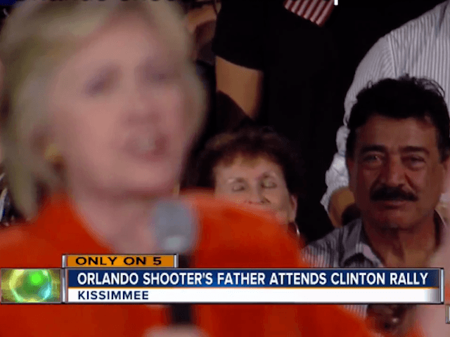 Seddique Mateen at Clinton rally