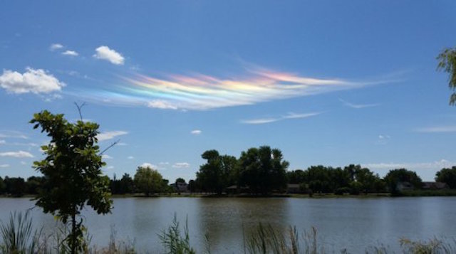 Fire rainbow in Ontario