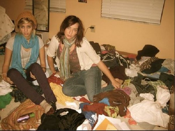 messy room