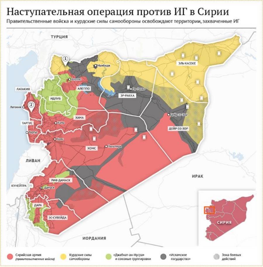 russia map syria war