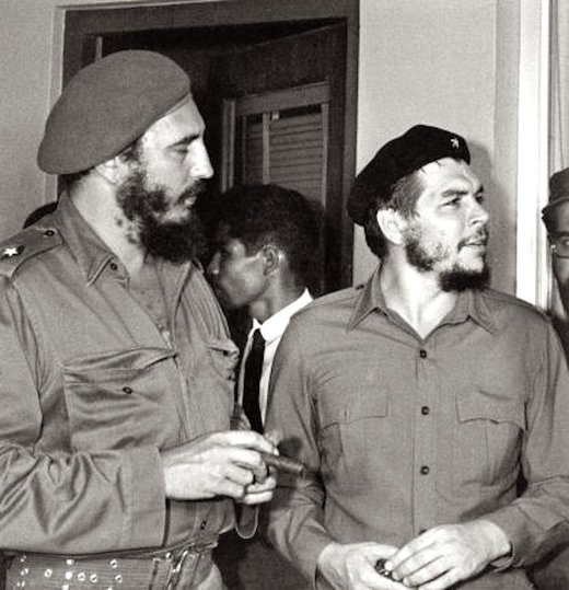 Click to enlarge Castro and Guevara