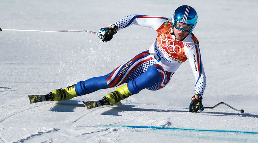 Olympic skier