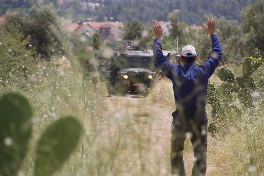 Click to enlarge pro-BDS activists