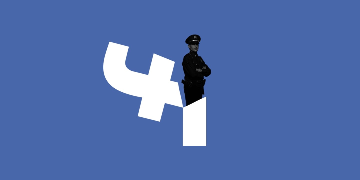 Click to enlarge Police and Facebook graphic