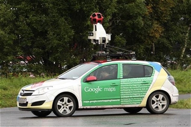 google street view car privacy