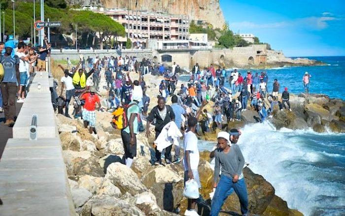 Ventimiglia migrants
