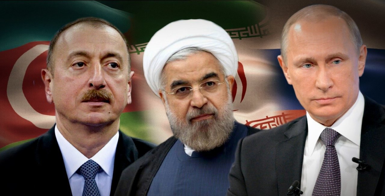 Aliyev, Rouhani and Putin