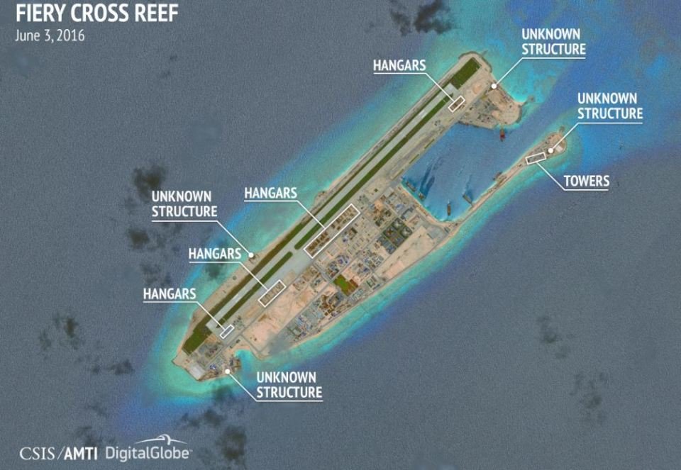China base South China sea