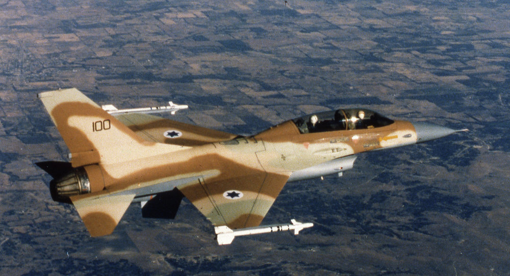 Israeli F-16 fighterjet
