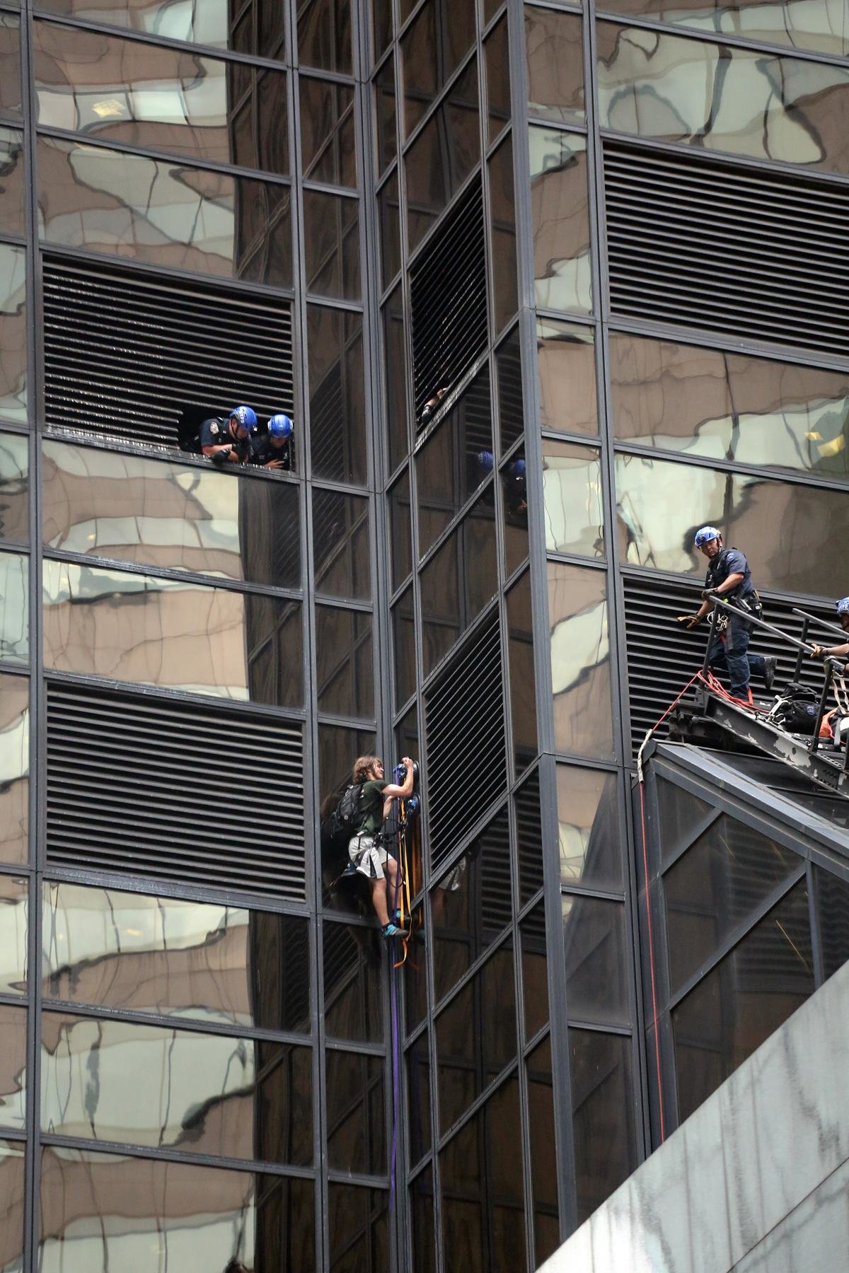 Click to enlarge trump tower climber
