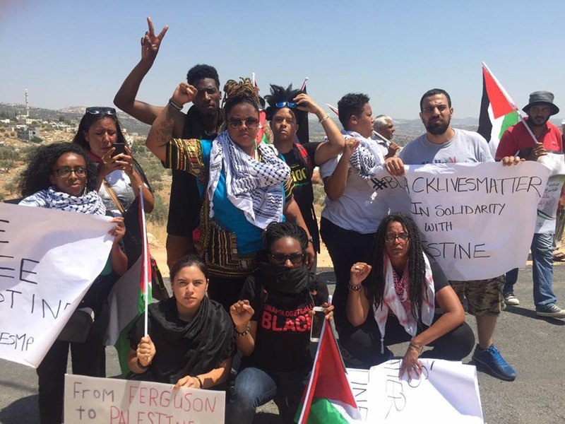 Click to enlarge BLM in Palestine