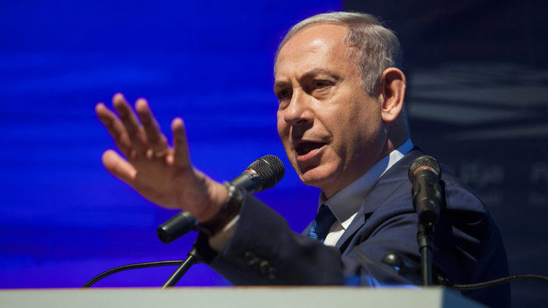 Click to enlarge Israeli Prime Minister Benjamin Netanyahu