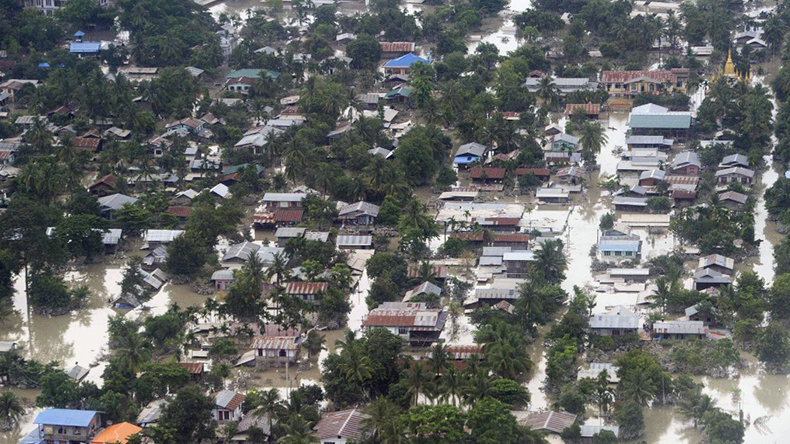 Six killed in rain related incidents in Myanmar