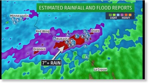 map of rain
