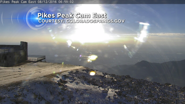 Pikes Peak snow