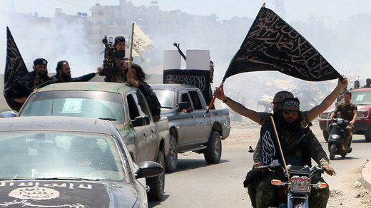 Fighters from Al-Qaeda's Syrian affiliate Al-Nusra Front