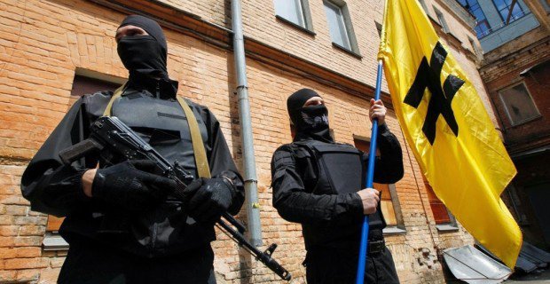 Armed Ukraine Wolf's Angels