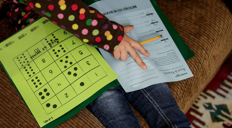 Click to enlarge child homework
