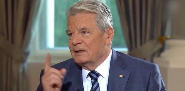German President Joachim Gauck