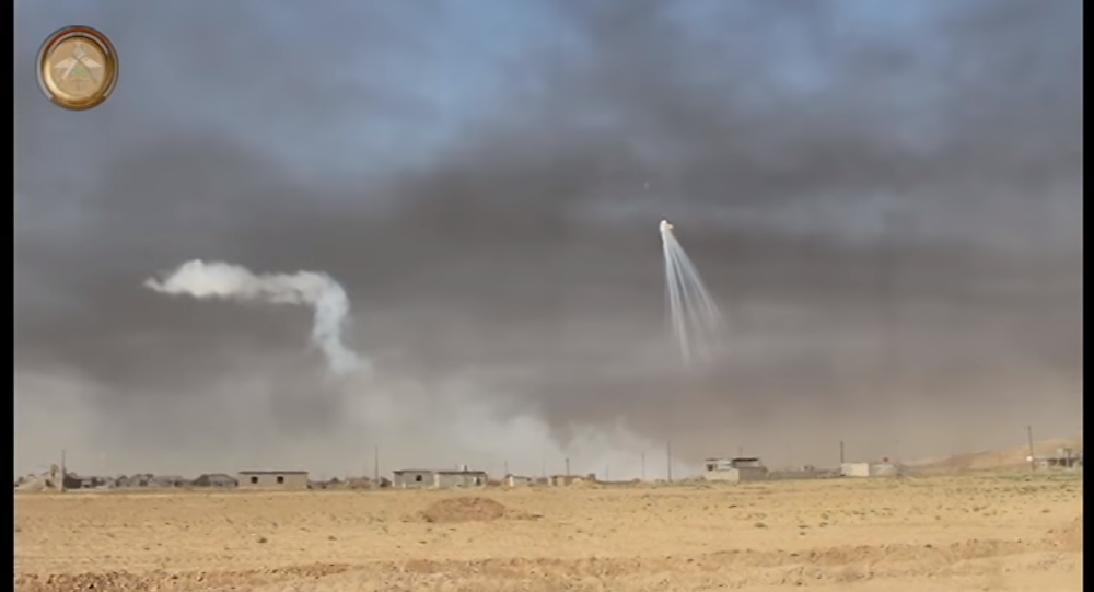 incendiary munitions in Iraq