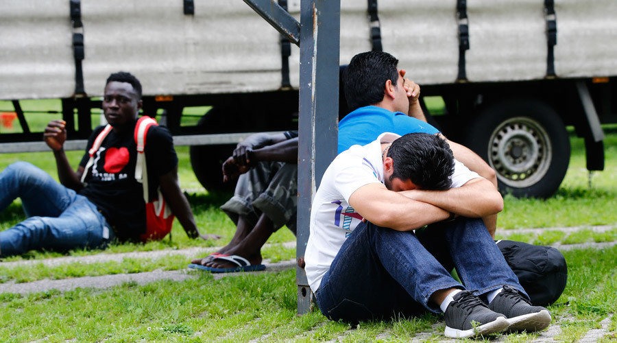 Click to enlarge migrants Germany