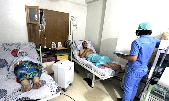 Hospital patients aleppo