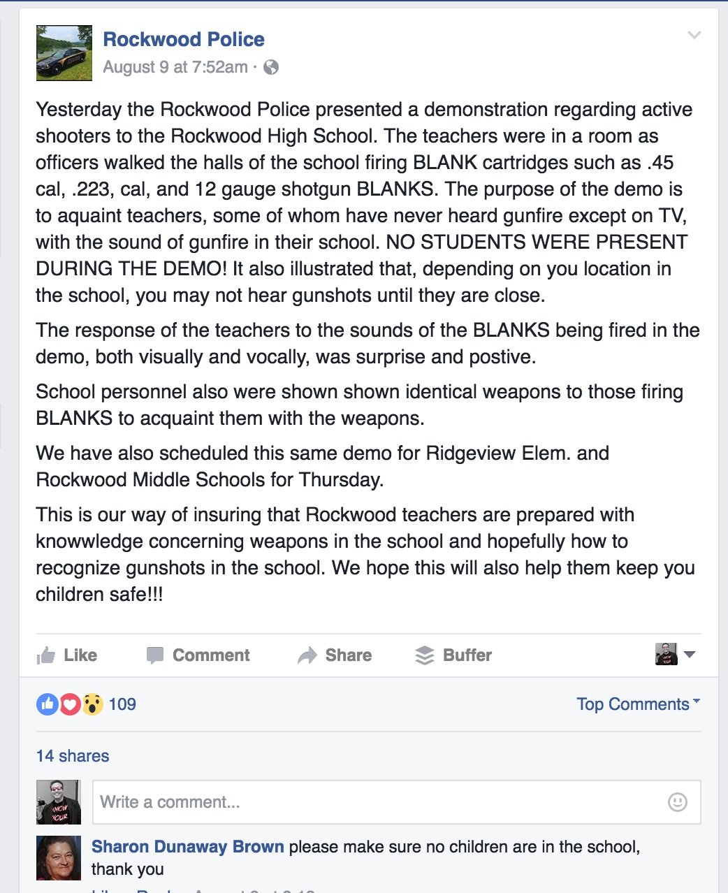 Click to enlarge rockwood police