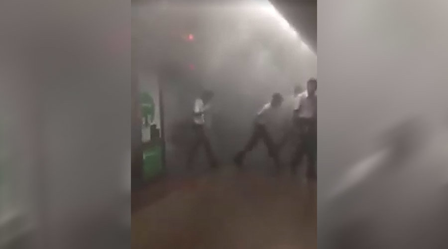 smoke singapore train station