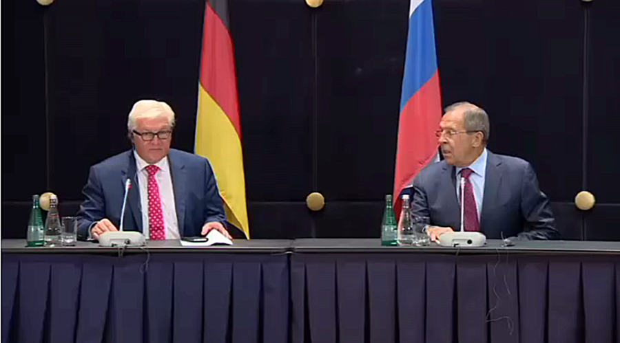 lavrov and steinmeier