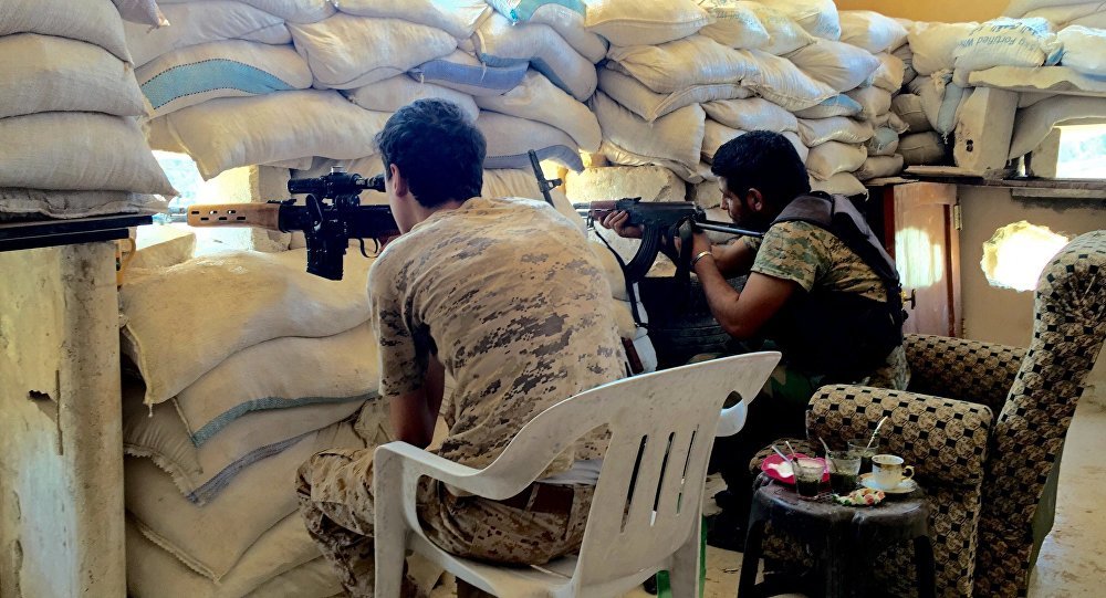 Syrian army soldiers