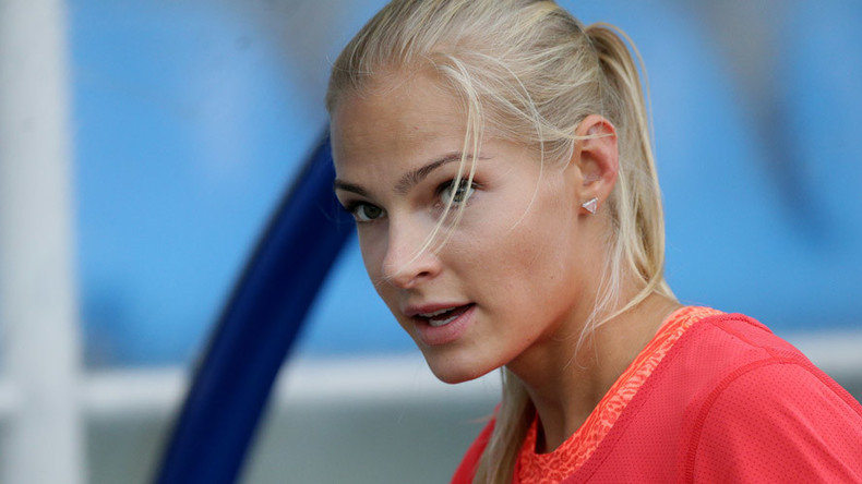 Russian long jumper Klishina