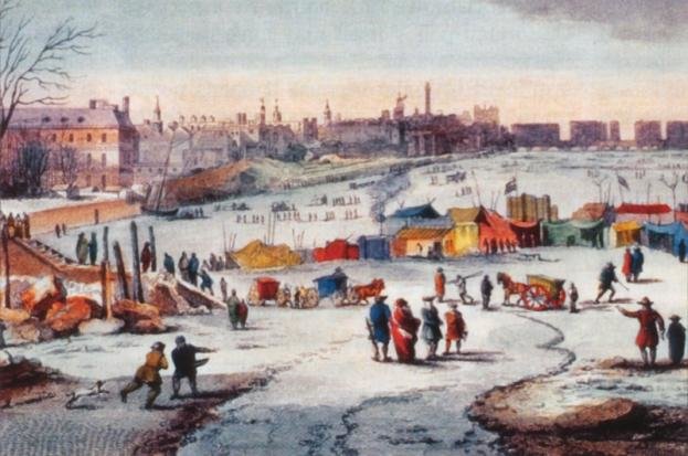Click to enlarge thames frozen