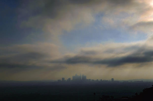 Click to enlarge Air pollution in LA
