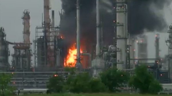 Explosion at the Motiva refinery