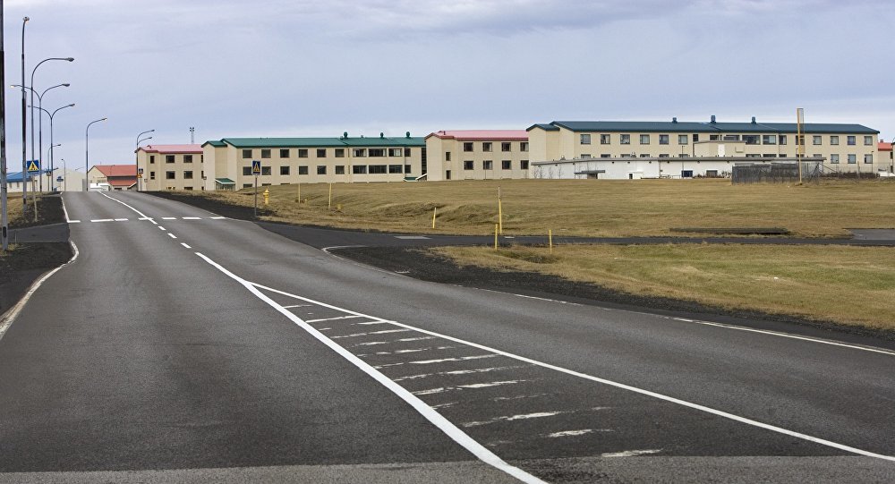 Keflavik airbase in Iceland