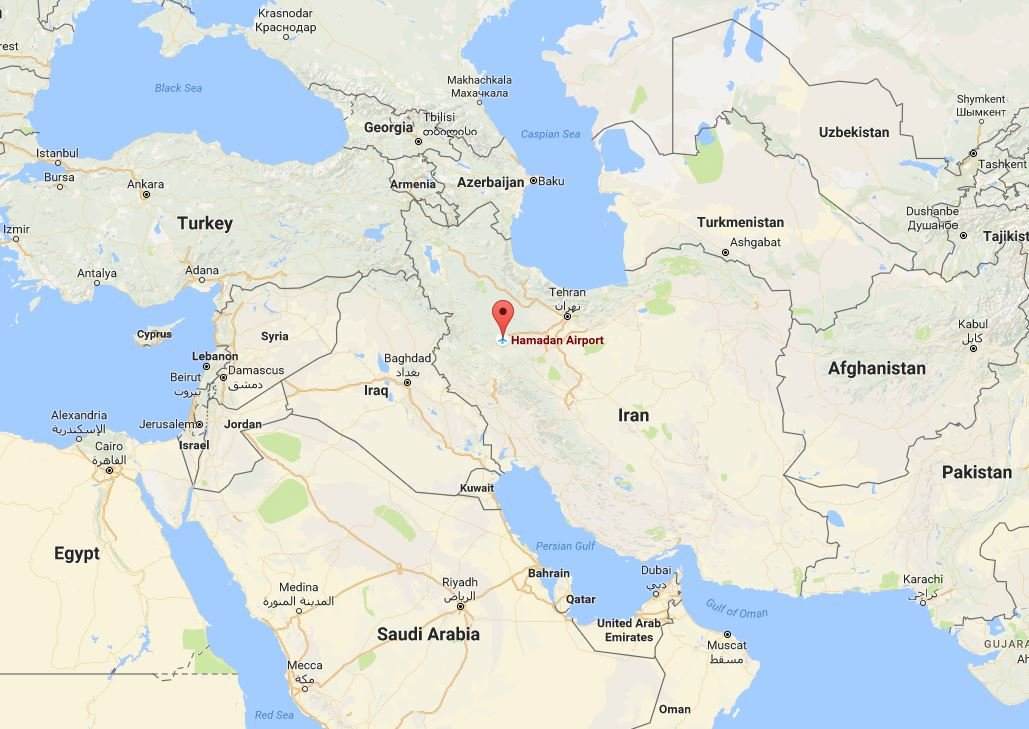 Map of Middle East