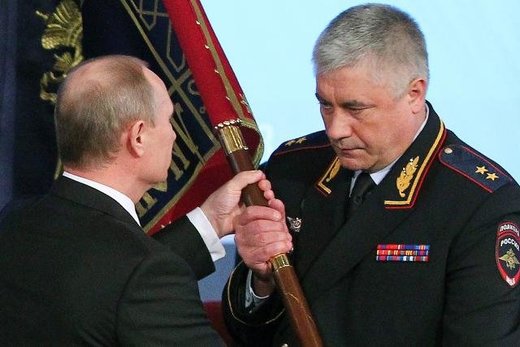 Vladimir Kolokolstev Russia's Interior Minister