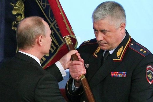 Click to enlarge Vladimir Kolokolstev Russia's Interior Minister