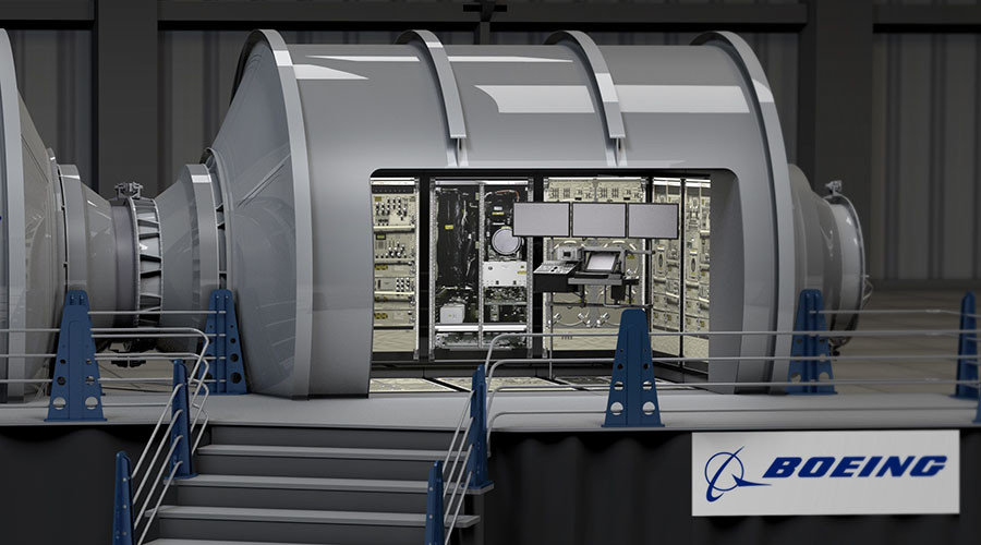 Click to enlarge Concept image of Boeing's prototype habitation module