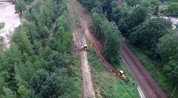 Nazi gold train site