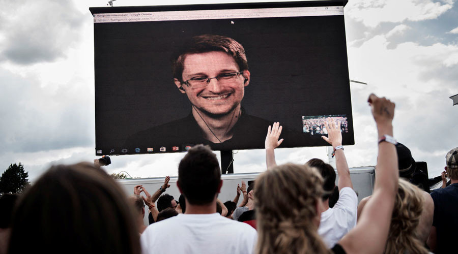 American whistleblower Edward Snowden