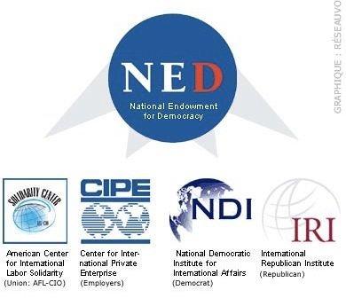 NED network chart