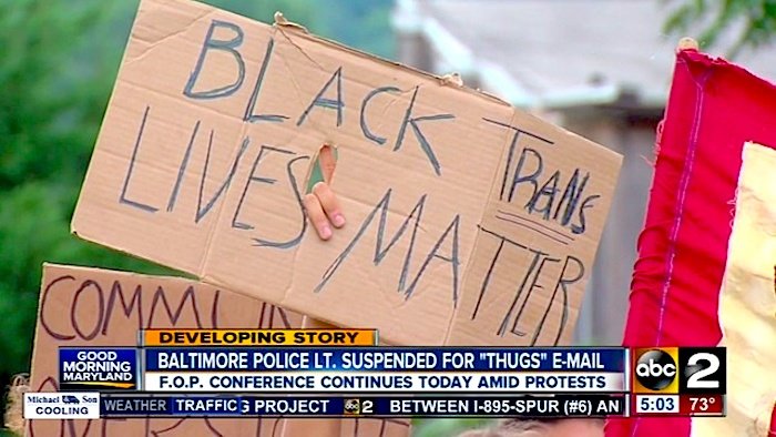 signs black lives matter