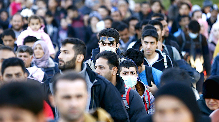Click to enlarge Asylum seekers Hungary
