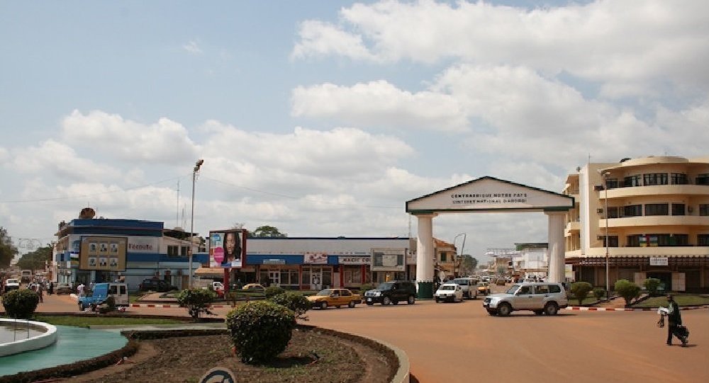 Bangui shopping district