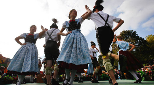 german folk dancers