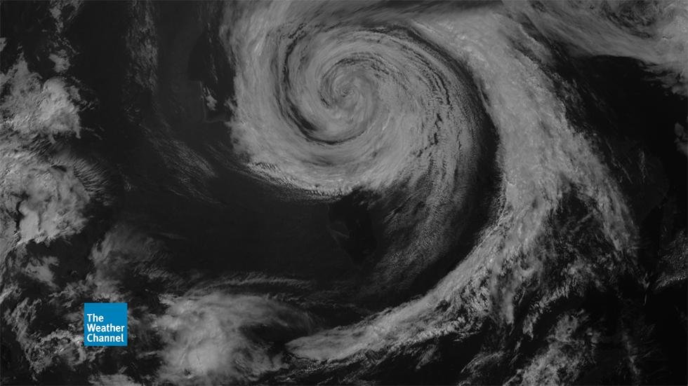 Click to enlarge Hudson Bay cyclone